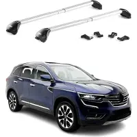 Aurilis Dachträger Relingträger für Renault Koleos II 2017-2025 Alu Silber 2 tlg ABE
