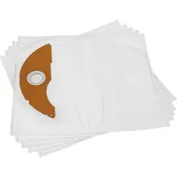 VHBW 5x Staubbeutel Ersatz für Starmix FBV 22, 454870 für Staubsauger - 42cm x 26cm Weiß