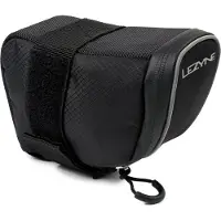 Lezyne Micro Caddy - M, Sattel, Fahrradtasche, Stoff, Nylon, Schwarz, 0,4 l, 145 mm