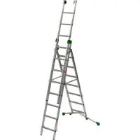 Facal Mehrzweckleiter SUPERPRIMA S600 3-teilig 7+8+8 Sprossen