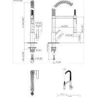 Dornbracht 33860875-99 Einhebelmischer Profi TARA ULTRA