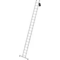 Proregal Sprossen-Anlegeleiter mit nivello-Traverse 20-Sprossen