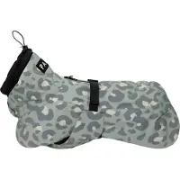 PAIKKA Hunde Regenmantel reflektierend "Visibility Raincoat" green leo
