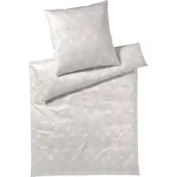 JOOP! Mako-Satin Kissenbezug einzeln Cornflower Charm Farbe Stone Größe 80x80 AL