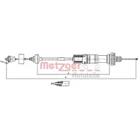 METZGER 11.3059 Kupplungsseil Seilzug passend für PEUGEOT 206 Schrägheck (2A/C) 828/597mm