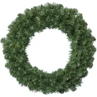 Everlands Tannenkranz 60cm künstlich Indoor & Outdoor grün