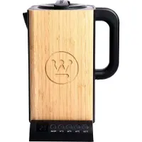 WESTINGHOUSE Wasserkocher Bamboo Serie, 1.7 Liter, Temperatureinstellung, 2200 W