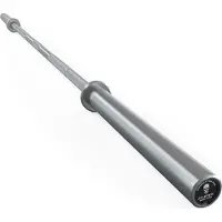 ATLETICA Beta Powerlifting Langhantel | Entfessele Dein Powerlifting-Potential | 20kg | IPF-Markierung | Farbe - Chrome