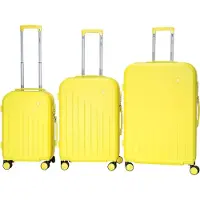 Barut Reisekofferset Ares 3-teilig Gelb MS-19047