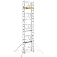 Iller-Leiter Iller Klappgerüste mit Sicherheitsaufbau 1,35x1,80m | 9,60 m AH