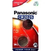 Panasonic 12x Knopfzelle Lithium CR2025 Batterie 2er Blister 3V DL2025 BR2025 KCR2025 LM2025 CR-2025EL/2B
