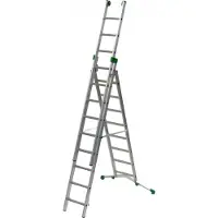 Facal Mehrzweckleiter SUPERPRIMA S600 3-teilig 8+9+9 Sprossen