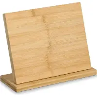 Zeller Messerhalter, magnetisch, aus Bambus, Elegante Messeraufbewahrung für die sichere Aufbewahrung von Messern, Maße (L x B x H): 27 x 10 x 20,3 cm