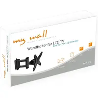 My Wall Wandhalter für LCD TV für Bildschirme 13“ - 30“ (33 - 76 cm) Belastung bis 20 kg