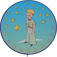 Niermann Standby Niermann Leuchten Wandleuchte Kleiner Prinz - Maße: 25 cm x 25 cm x 8 cm - Farbe: blau, multicolor; 40687