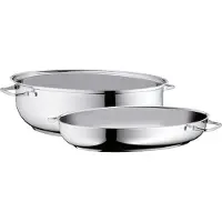 WMF 07.8801.6040, 8,5 l, Rund, Edelstahl, Edelstahl, Edelstahl, Keramik, Gas, Halogen, Induktion, Versiegelte Platte