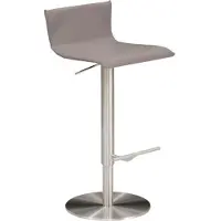 Mayer Barstuhl Sitzmöbel 1225 39,5 x 43 x 72 cm Stahl chrom matt/taupe