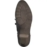 s.Oliver Damen Stiefelette Schnürboot gepolstert Blockabsatz 5-25100-41, Größe:40 EU, Farbe:Grau