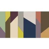 A.S. Création Fototapete "Walls by Patel Geometry 4", beige (bunt), B:5m L:2,7m, Vlies, Tapeten, Fototapete, Vlies, Wand, Schräge