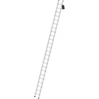 Proregal Sprossen-Anlegeleiter ohne Traverse 24-Sprossen