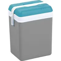 Eda Plastiques EDA Kühlbox Kunststoff 15 Liter grau / lagunenblau