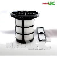 MisterVac Lamellenfilter Ersatzfilter kompatibel mit Dirt Devil Magnum M3888/0-5