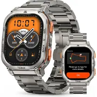 Kospet 2024 Original TANK M3 Ultra GPS Smartwatch Herren Smartwatches 480mAh lange Batterien 5 ATM & IP69K 50M Wasserdicht
