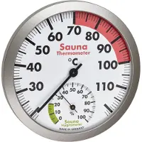 TFA-Dostmann Sauna-Thermo-Hygrometer, analog, 40.1055.50,