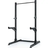 ATLETICA Outdoor Squat Rack | Feuerverzinkt | Speziell für das Training im Außenbereich | Feuerverzinkt & doppelt pulverbeschichtet