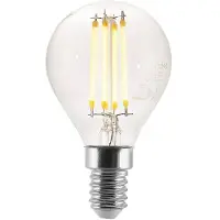 Arcchio LED-Leuchtmittel E14 P45, 4W, klar, 2.700 K, dimmbar
