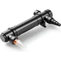 SunSun CUV-136 Teichklärer 4500 l/h / 36 W UVC Vorklärgerät für Teichfilter & Teichpumpe Wasserklärer mit UV-Lampe Lichtfilter zur Algenbekämpfung