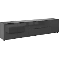 Harper Lowboard MEDINA BHT 225x54x40 cm grau TV-Lowboard