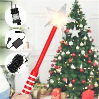 Bonetti Lichterkette mit 300 LED, 8 Leuchtmodi und Zauberstab Fernbedienung | ca. 30 Meter + 5 Meter Zuleitung | warm-weiß beleuchtet | Weihnachtsbeleuchtung für den Innenbereich