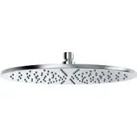 Kludi A-QA Tellerkopfbrause, Metall-Kopfbrause, Ø 300mm, 6433005-00, Farbe: Chrom