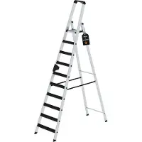 Proregal Stufen-Stehleiter einseitig begehbar mit clip-step relax 10 Stufen