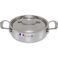 De Buyer 3741.20, Rund, Edelstahl, Edelstahl, Keine Beschichtung, Edelstahl, Edelstahl