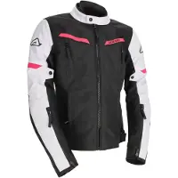 Acerbis Dual Road wasserdichte Jacke Polyester X-Street Lady Schwarz/Rosa größe XL