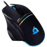 KLIM Skill, rechts, Optisch, USB Typ-A, 4000 DPI, 2 ms, Schwarz