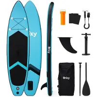 Brixy SUP Board – Aufblasbares Paddle Board – Komplettset – 320 cm – Max. 150 kg – Türkis