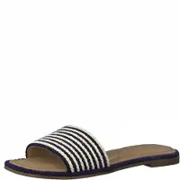 Tamaris Damen Pantoletten Clogs 1-27103-28, Größe:38 EU, Farbe:Blau