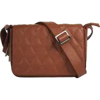 Cluty Umhängetasche Damen 021375 cognac