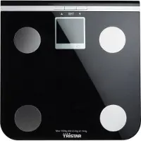 Tristar Haushaltsgeräte Tristar WG 2424 Elektronische Personenwaage, max. 150 kg Tragkraft, LCD-Infodisplay, Körperfettanalyse, Körpermuskelanalyse, Körperwasseranalyse, Speicherfunktion; WG 2424