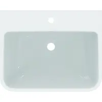 Ideal standard Waschtisch i.life B m Überlauf 1 Hahnloch 600x480x180mm weiß 600 x 480 x 180 mm weiß