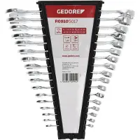 Gedore red R09105017 RingmaulschSatz 6-22 mm 17-teilig, 3300994