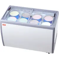 Vevor Kommerzielle Eiscreme-Vitrine
