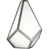 Elstead Lighting Elstead Diamond Wandleuchte E27 Poliertes Nickel
