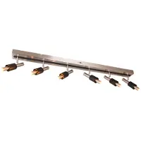 Trio Select -Leuchten Strahler IKARIS BHT 115x20x9 cm grau Deckenspot