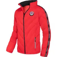 Nebulus Winterjacke SKILL Herren, warme Outdoorjacke, praktische & vielseitige Übergangs- & Winterjacke, P5013 - Herren, rot, XXL