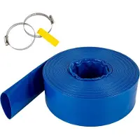 StarTech.com Abflussschlauch - Extra flacher PVC-Rückspül-Ablaufschlauch - 4 Zoll x 105 Fuß - Inkl. Klemme