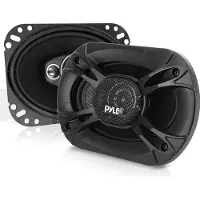Pyle Auto Lautsprecher Set 400W 20cm x 14,5cm (6" x 8") 3-Wege Lautsprecher Boxen mit 4 Ohm Impedanz, ¾" Piezo-Hochtöner, 6cm (2,36") Einbautiefe